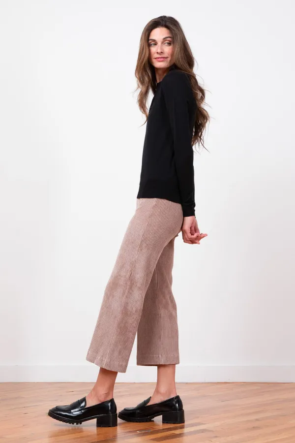 Pants*AVENUE MONTAIGNE Alex Corduroy Cappuccino