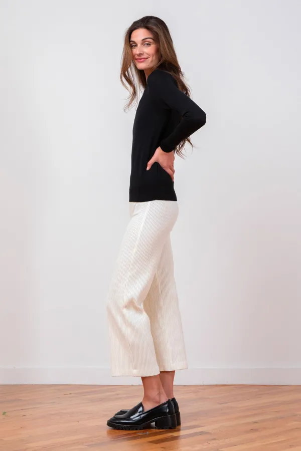 Pants*AVENUE MONTAIGNE Alex Corduroy Off-White