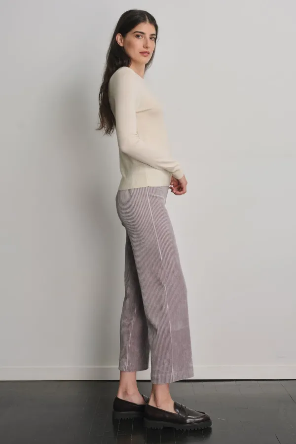 Pants*AVENUE MONTAIGNE Alex Corduroy Silver