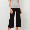 Pants*AVENUE MONTAIGNE Alex Linen Black