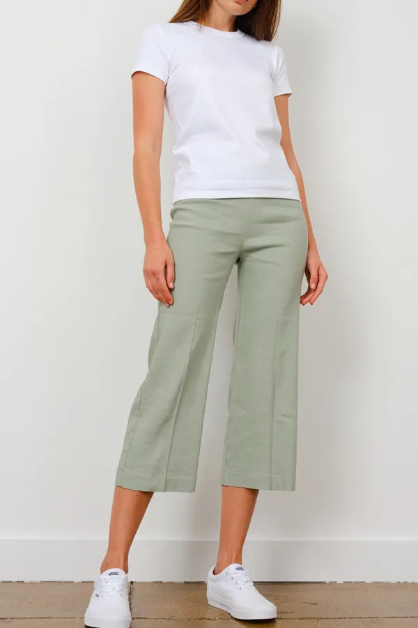 Pants*Avenue Montaigne Alex Linen Celadon