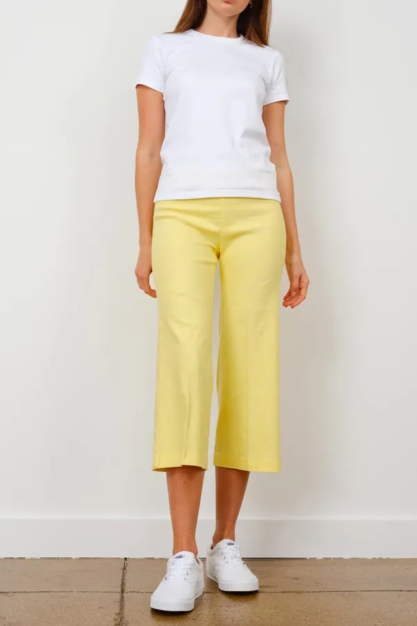 Pants*Avenue Montaigne Alex Linen Lemon
