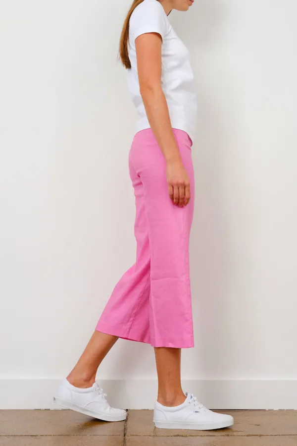 Pants*Avenue Montaigne Alex Linen Rose