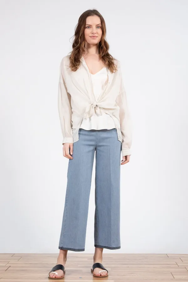 Pants*AVENUE MONTAIGNE Alex Striped Denim