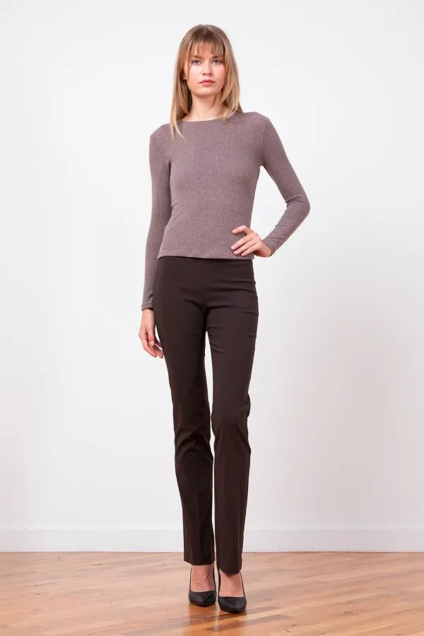 Pants*AVENUE MONTAIGNE Becca Signature Brown