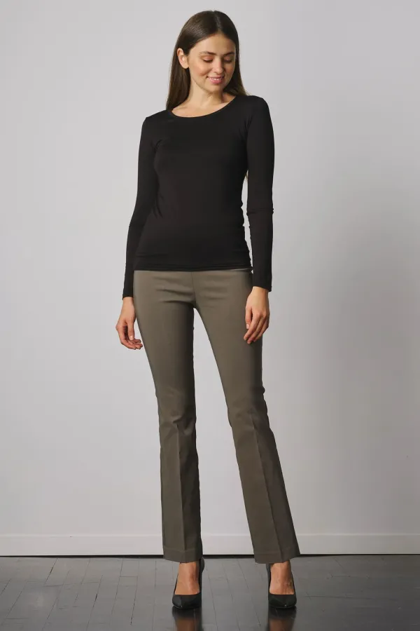 Pants*AVENUE MONTAIGNE Becca Signature Olive Green