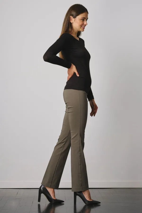 Pants*AVENUE MONTAIGNE Becca Signature Olive Green