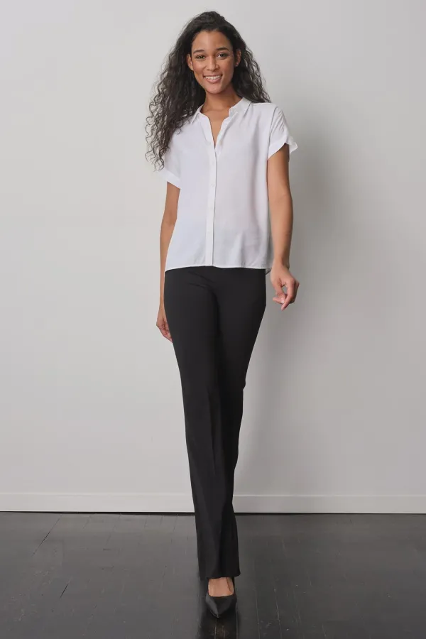 Pants*AVENUE MONTAIGNE Bellini Crepe Black