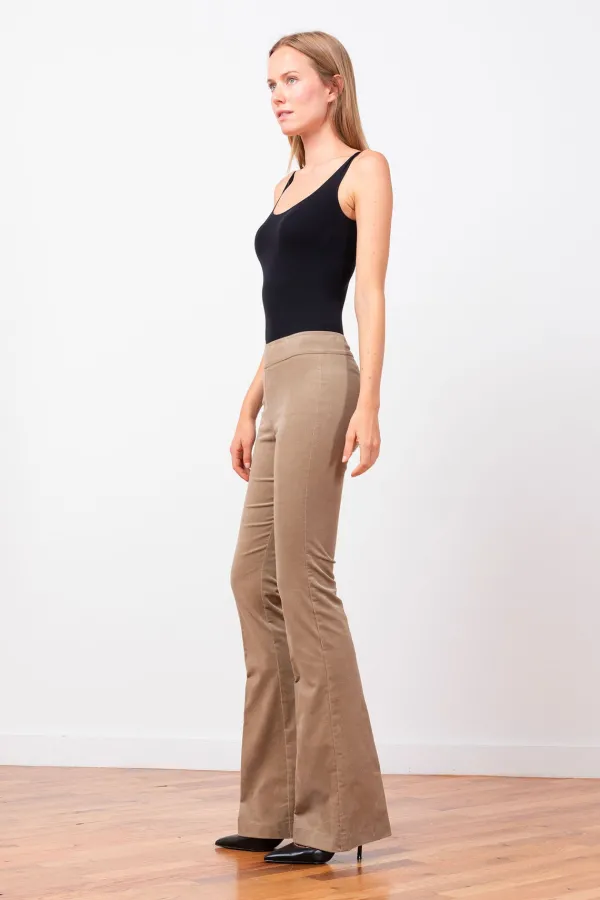 Pants*AVENUE MONTAIGNE Bellini Fine Corduroy Beige