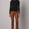 Pants*AVENUE MONTAIGNE Bellini Flannel Cedar