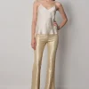 Pants*AVENUE MONTAIGNE Bellini Sequins Gold