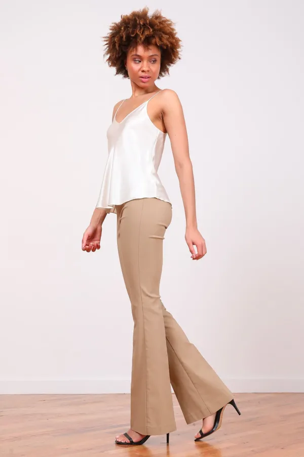 Pants*AVENUE MONTAIGNE Bellini Signature Camel