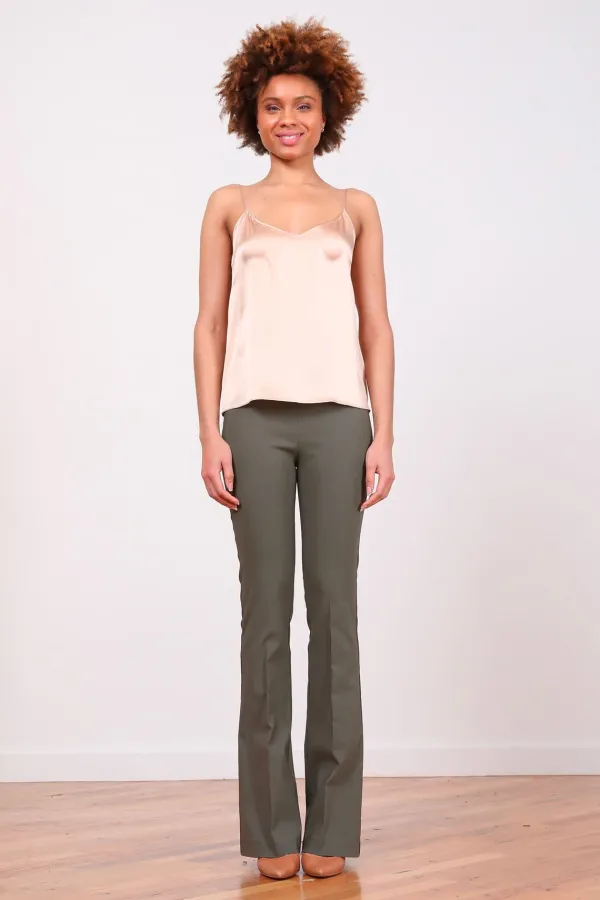 Pants*AVENUE MONTAIGNE Bellini Signature Olive Green