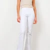 Pants*AVENUE MONTAIGNE Bellini White Stretch