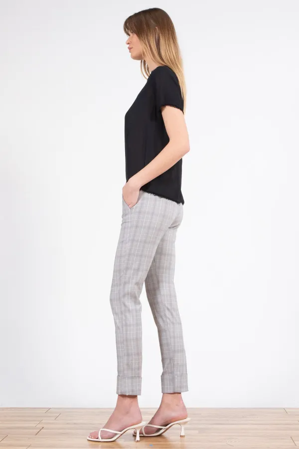 Pants*AVENUE MONTAIGNE Ben Madras Plaid