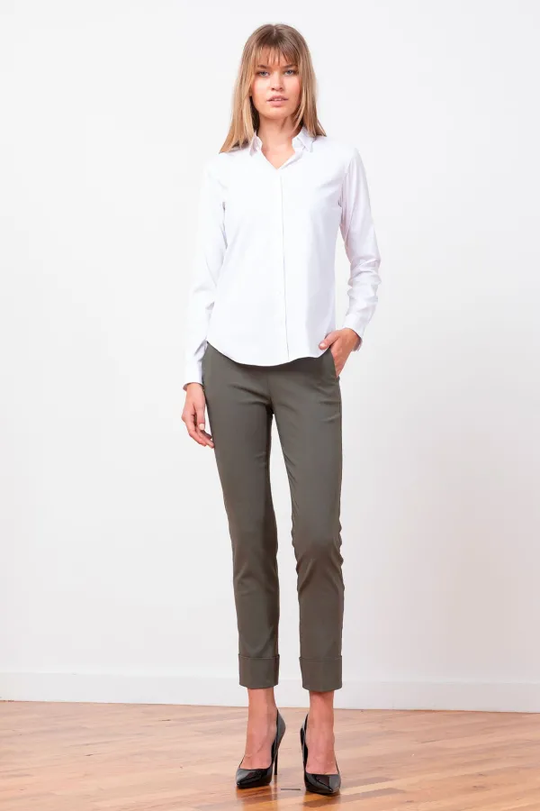 Pants*AVENUE MONTAIGNE Ben Signature Olive Green