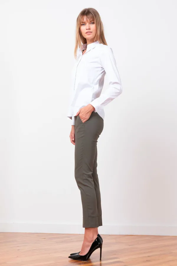 Pants*AVENUE MONTAIGNE Ben Signature Olive Green