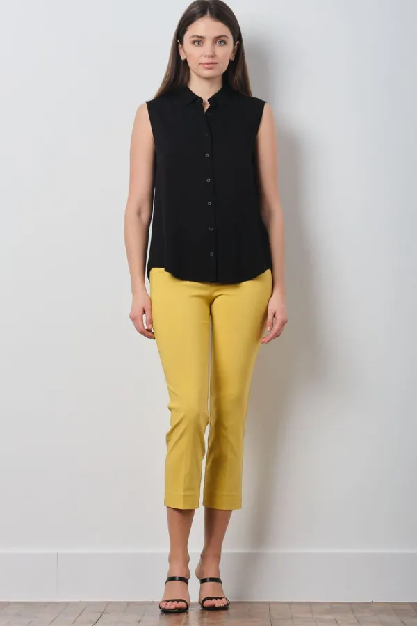 Pants*AVENUE MONTAIGNE Brigitte Signature Canary