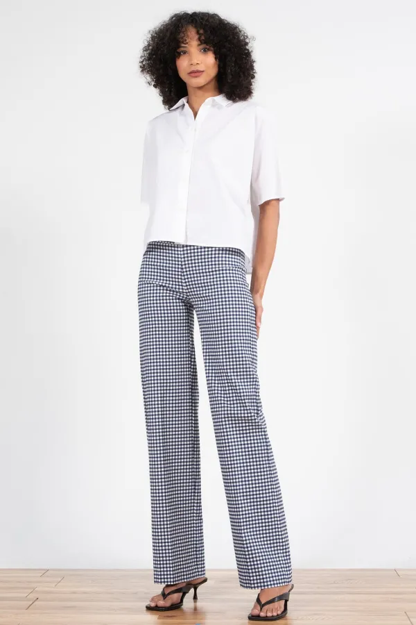 Pants*Avenue Montaigne Flavia Check Sailor