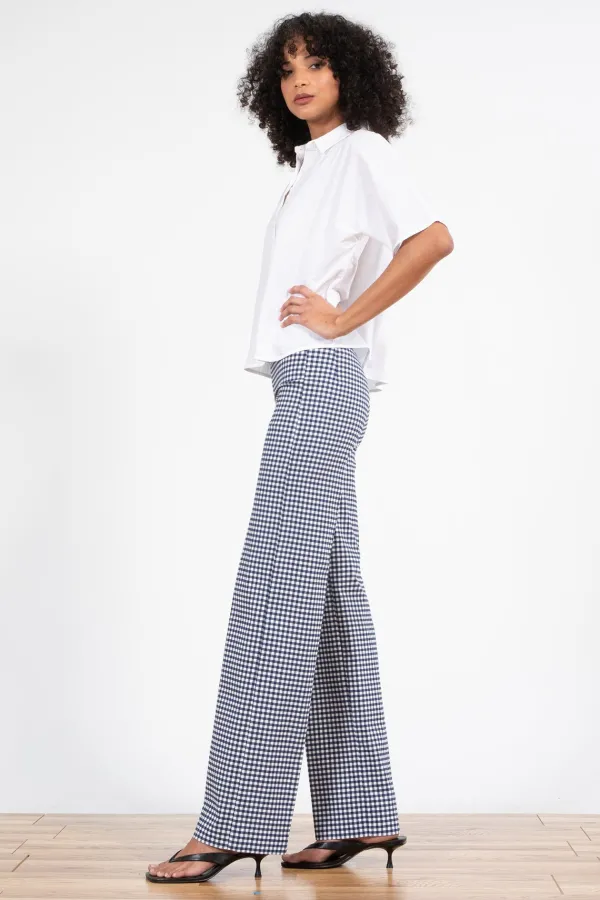 Pants*Avenue Montaigne Flavia Check Sailor