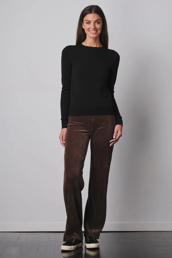 Pants*AVENUE MONTAIGNE Flavia Corduroy Moss