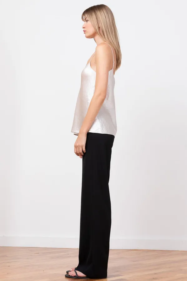 Pants*AVENUE MONTAIGNE Flavia Crepe Black