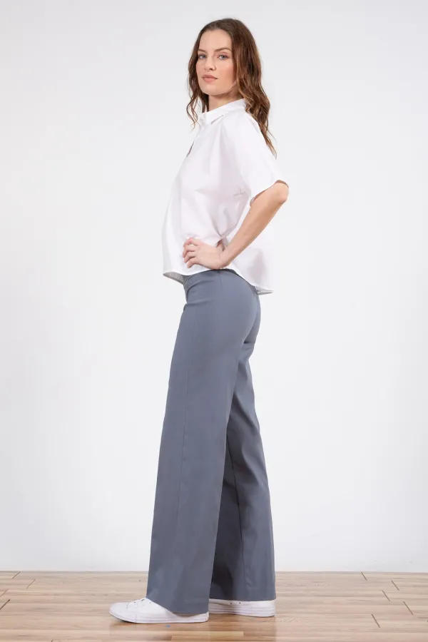Pants*AVENUE MONTAIGNE Flavia Signature Slate