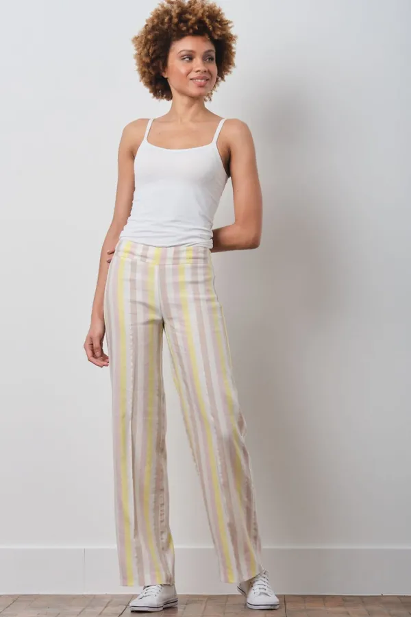 Pants*AVENUE MONTAIGNE Flavia Stripes Rainbow