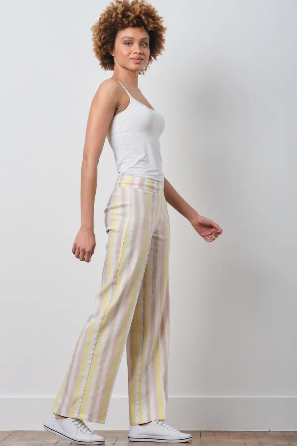 Pants*AVENUE MONTAIGNE Flavia Stripes Rainbow