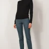 Pants*AVENUE MONTAIGNE Franco Flannel Teal