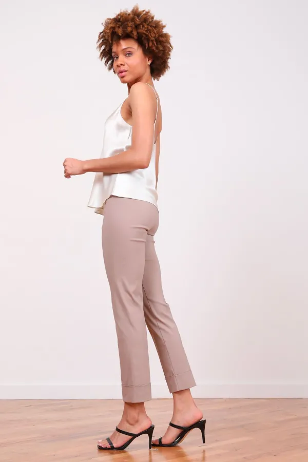 Pants*AVENUE MONTAIGNE Franco Signature Cappuccino