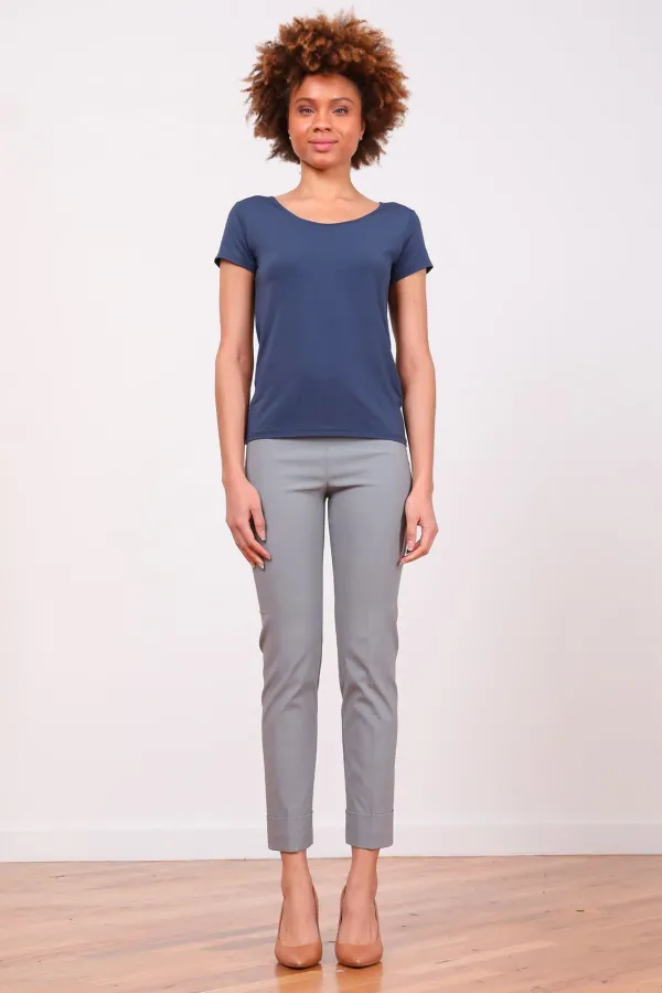 Pants*AVENUE MONTAIGNE Franco Signature Light Grey