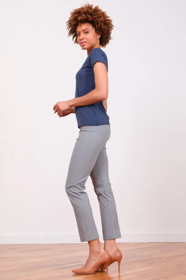 Pants*AVENUE MONTAIGNE Franco Signature Light Grey