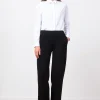Pants*AVENUE MONTAIGNE Georges Boucle Black