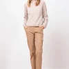 Pants*AVENUE MONTAIGNE Kool Signature Camel