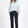 Pants*AVENUE MONTAIGNE Kool Signature Navy