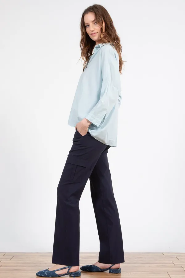 Pants*AVENUE MONTAIGNE Kool Signature Navy