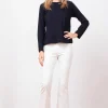 Pants*AVENUE MONTAIGNE Leo Fine Corduroy Off-White
