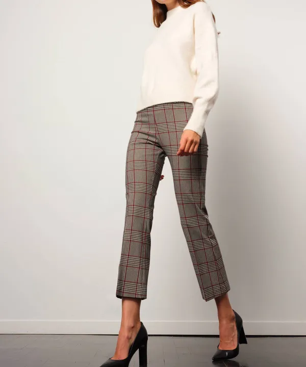 Pants*Avenue Montaigne Leo Novelty Flannel Tartan Plaid