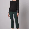 Pants*AVENUE MONTAIGNE Leo Signature Emerald