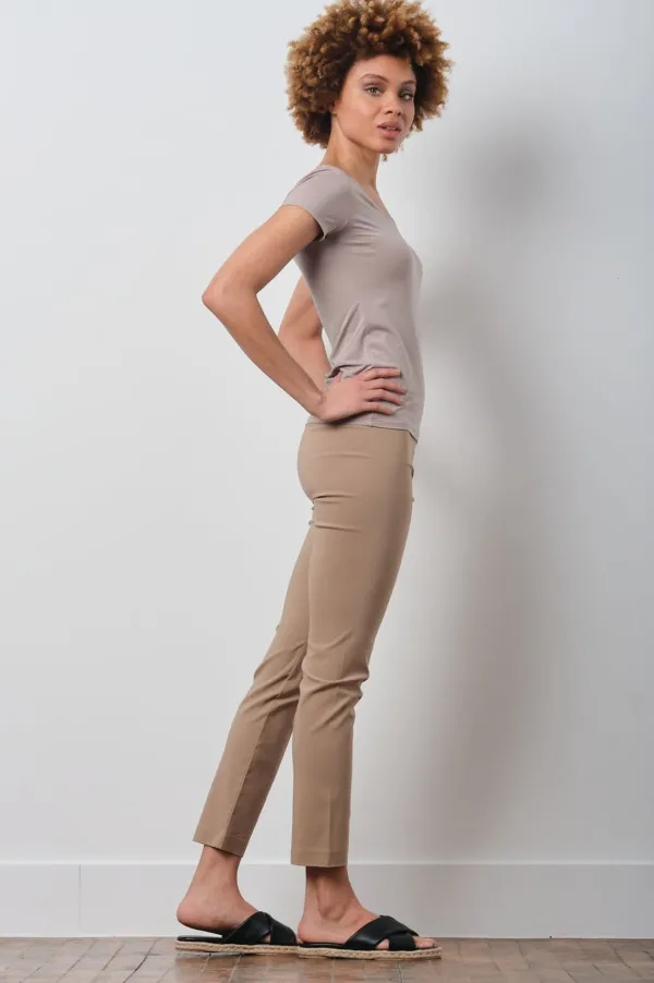 Pants*AVENUE MONTAIGNE Lili Signature Camel
