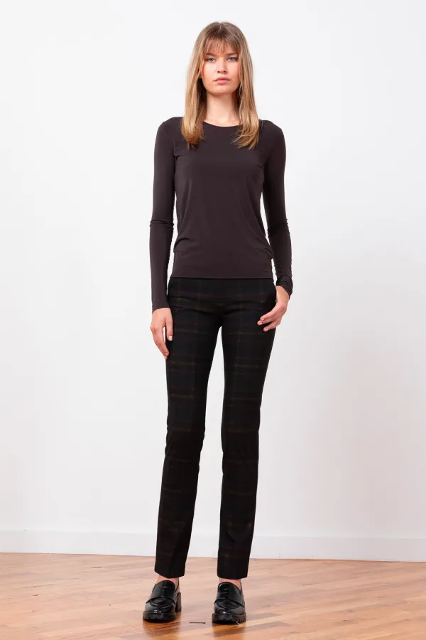 Pants*AVENUE MONTAIGNE Louis Black Watch