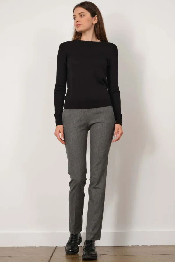 Pants*AVENUE MONTAIGNE Louis Flannel Grey