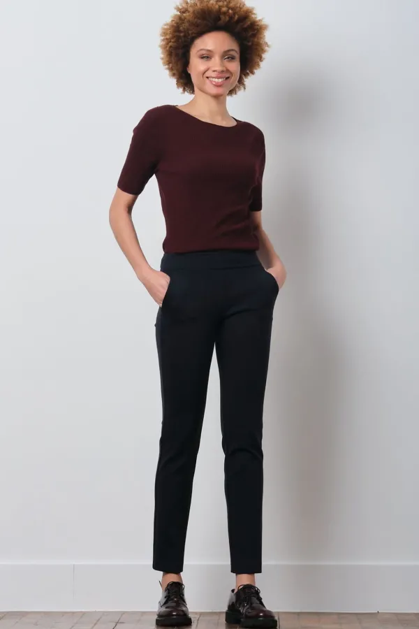 Pants*AVENUE MONTAIGNE Louis Freedom Navy