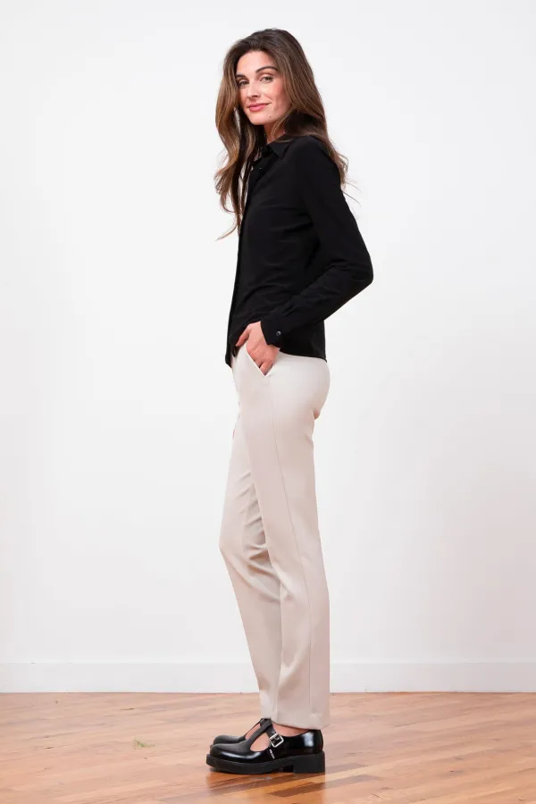 Pants*AVENUE MONTAIGNE Louis Freedom Off-White