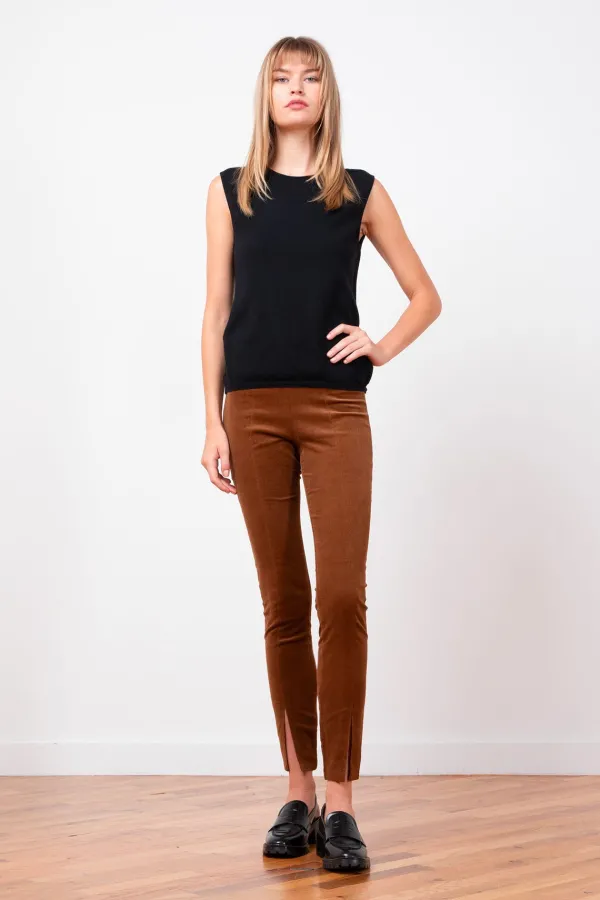 Pants*AVENUE MONTAIGNE Max Fine Corduroy Cognac