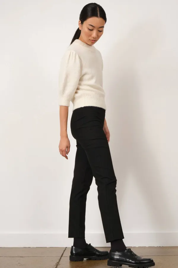 Pants*AVENUE MONTAIGNE Pars Flannel Black