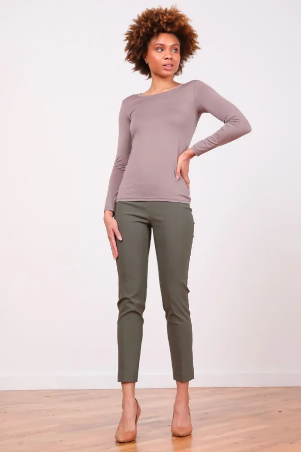 Pants*AVENUE MONTAIGNE Pars Signature Olive Green