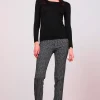 Pants*AVENUE MONTAIGNE Pars Tweed Check