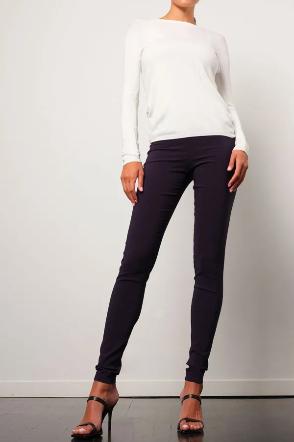 Pants*Avenue Montaigne Pull On Skinny Signature Navy